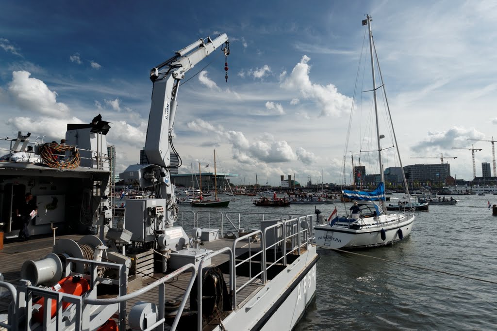 Sail Amsterdam - IJplein - View SSE over Het IJ by txllxt TxllxT