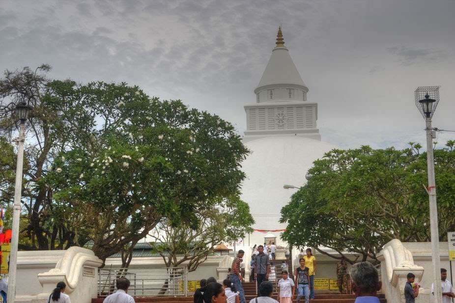 Kiri Vehera, Katharagama, Sri Lanka by Channa Senaratne