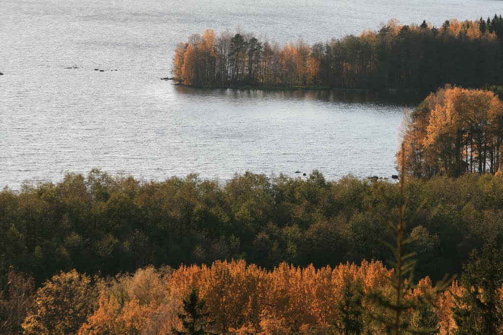 Autumn lake view by Markus Nikkilä Photoshooter86