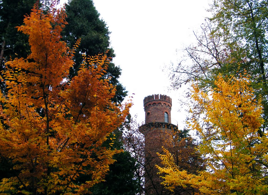 Parco di Monza: la torretta Viscontea by enniocamp