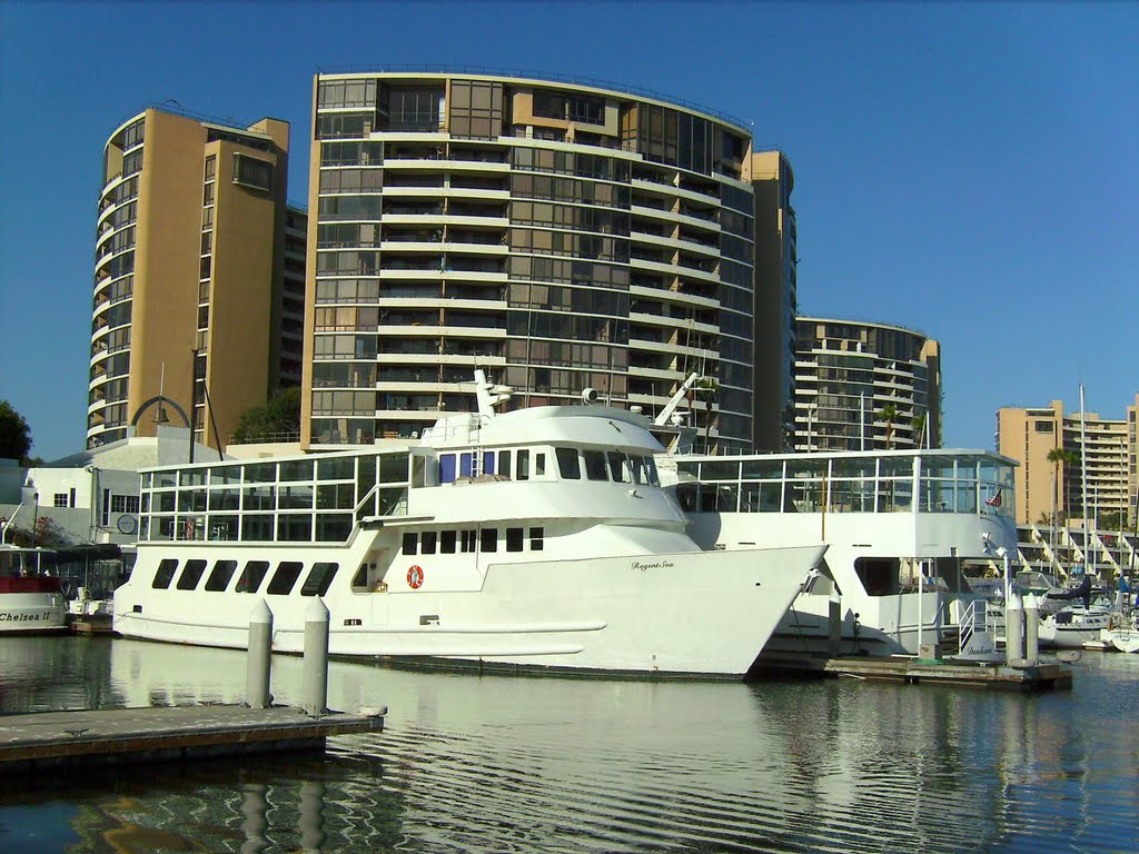 Marina Del Rey Ferry Boat by jean serran