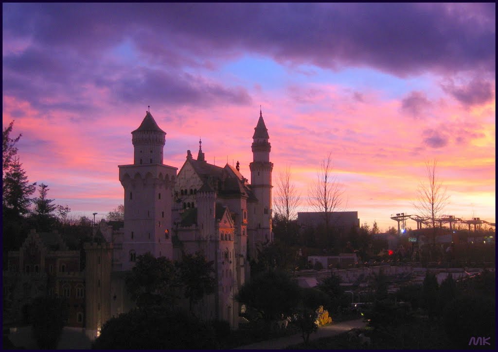 Neuschwanstein Sunset, Legoland D by iMeik