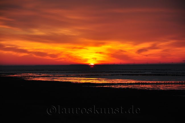 Römö DänemarkSonnenaufgang,www.lauroskunst.de by lauroskunst.de