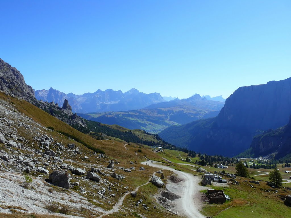 Auf dem Weg zur Clark Hütte by K.Herr