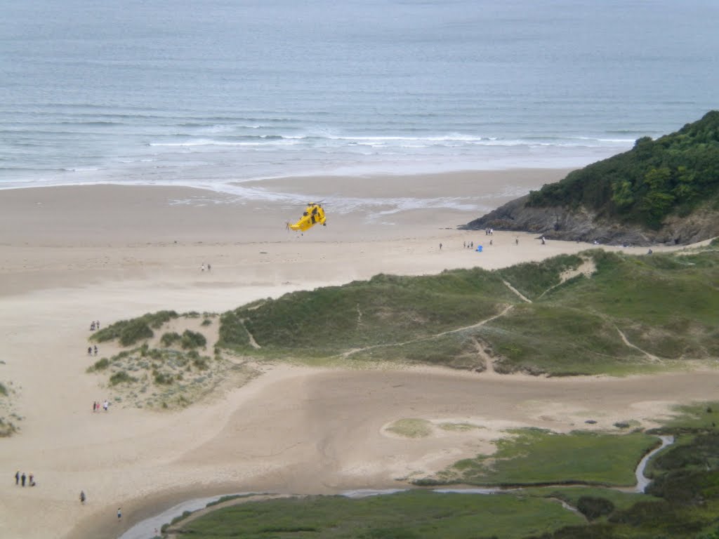 Three Cliffs Bay by David Owen