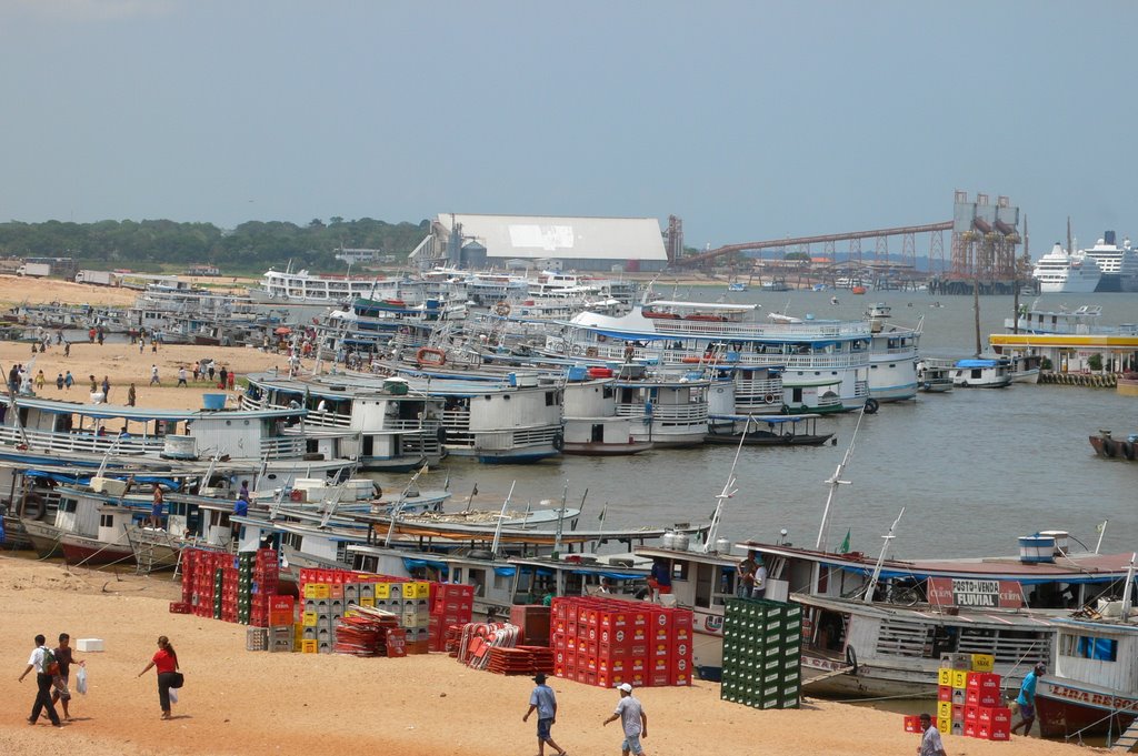 Santarem, River Amazon by billbrown