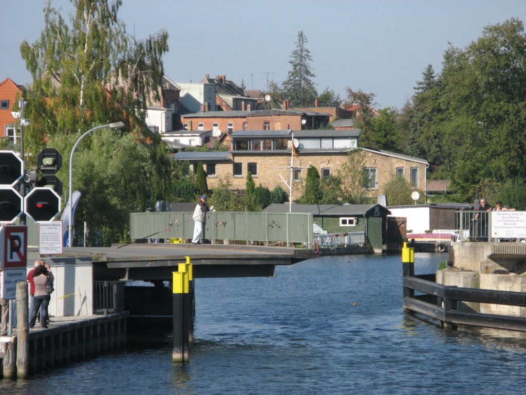 Drehbrücke in Malchow by Jutta+Konrad