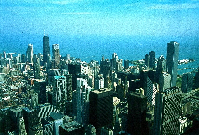 Chicago seen from Sears Tower by Marcin Klocek - traveller.pl