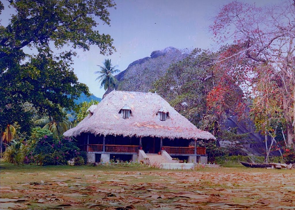 A House in Film "Emmanuelle", La Digue, Seychelles by R. Halim