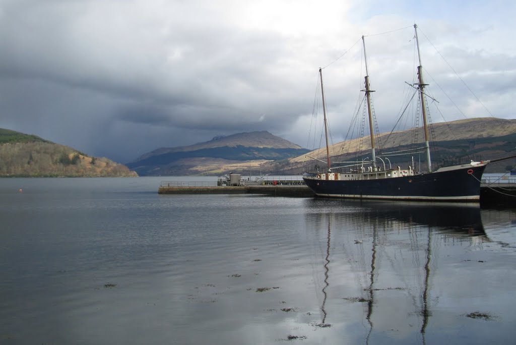 Arctic Penguin in Inveraray by Andreas Behnke