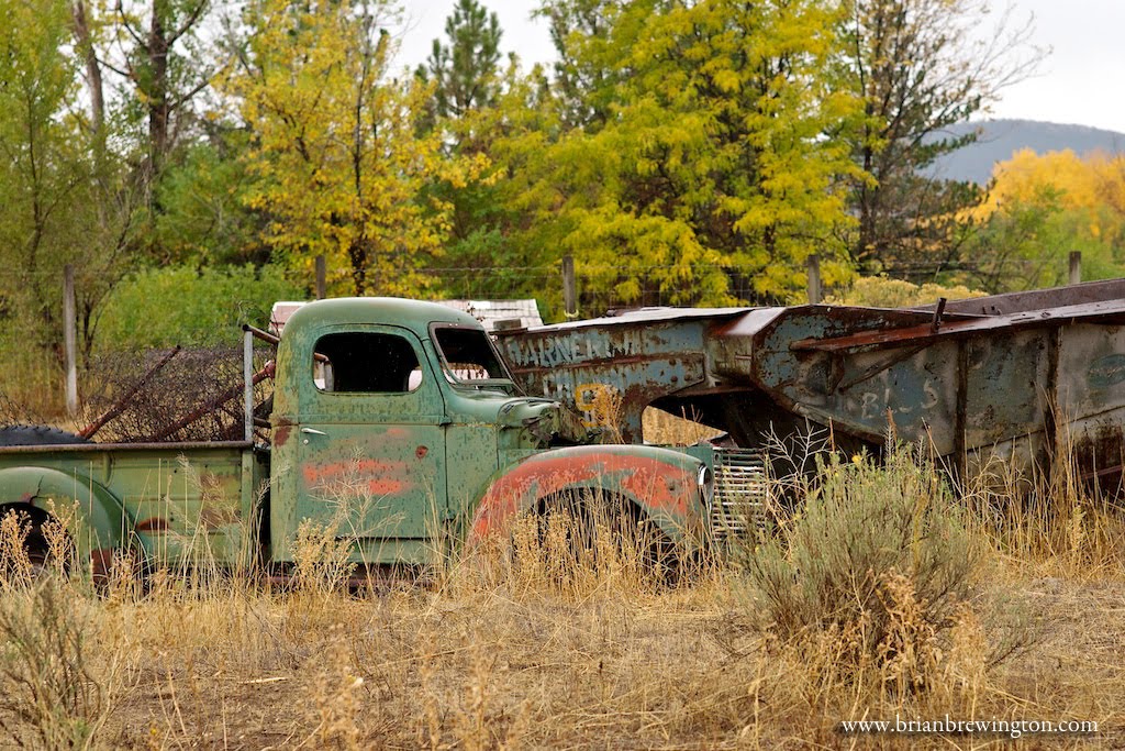 Old Truck on Poudre Trail by Brian Brewington