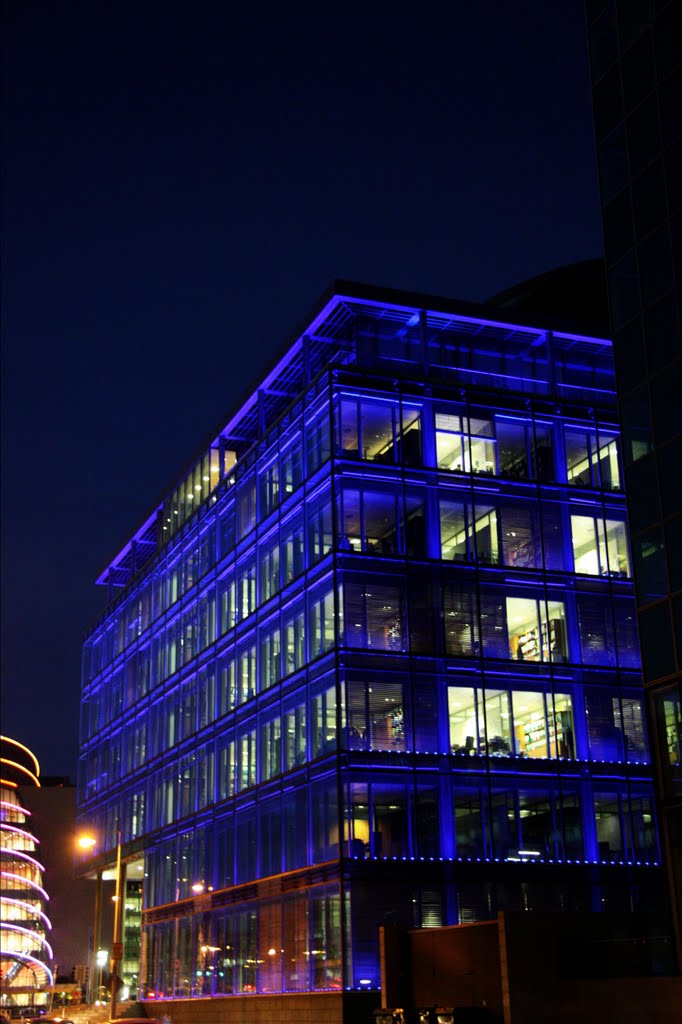 Dublin, Cardiff Lane by Night by gustl