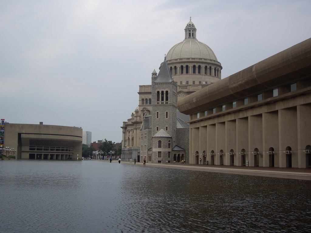 Mother Church and Reflecting Pool by Paolo Vaghi