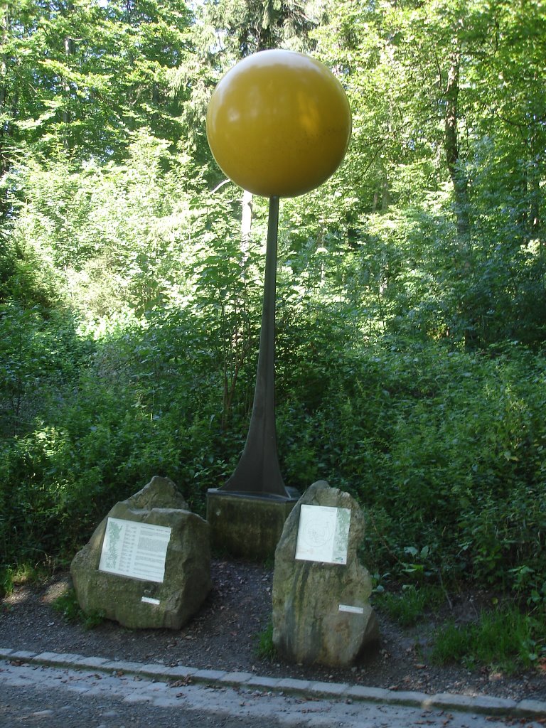 Uetliberg Mountain - Path of Planets - The Sun by wannee