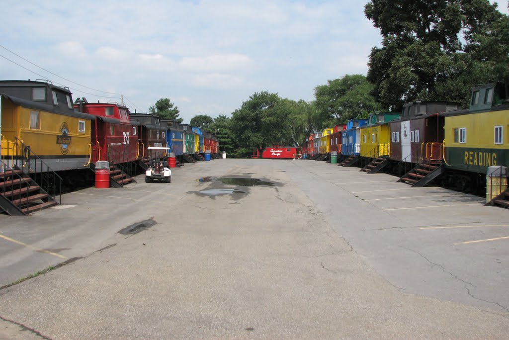 Red Caboose Motel, Paradise PA by mpmail4u