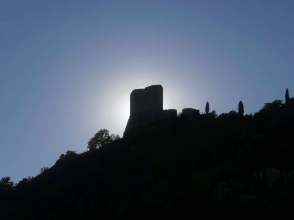 Rocca d'Orcia - Torre del Tentennano by Globe600