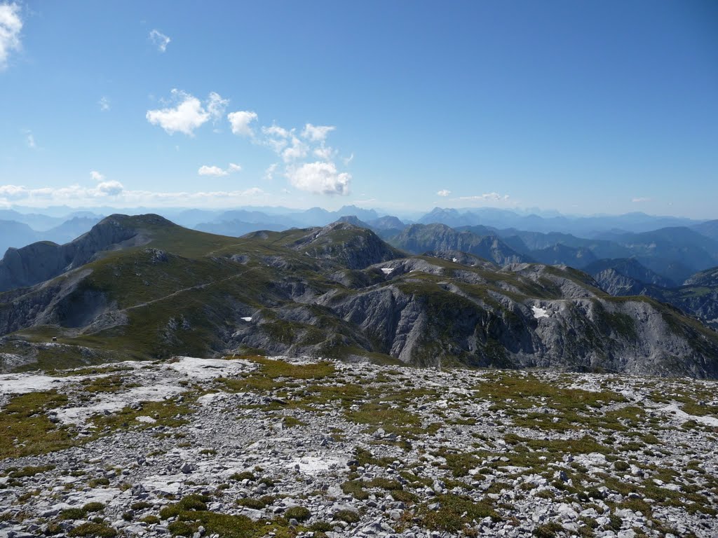 View from Hochschwab 2277m (Austria), september 2009 by rdaniel