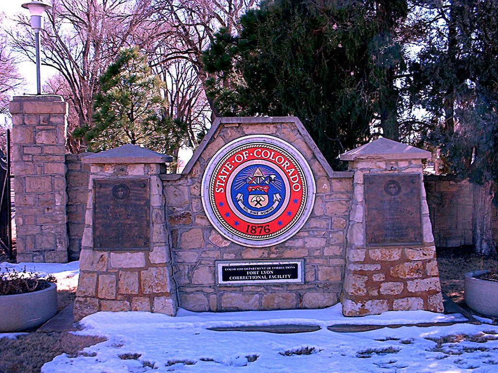 Fort Lyon Main Entrance Sign by ecopark