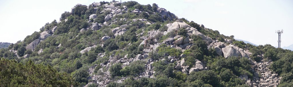 Mountain in Porto Rotondo Panorama by Newans