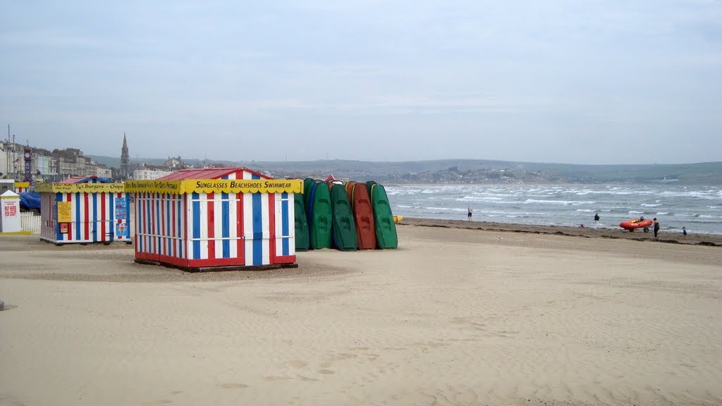 Weymouth, la plage en fin de saison by Eugene68