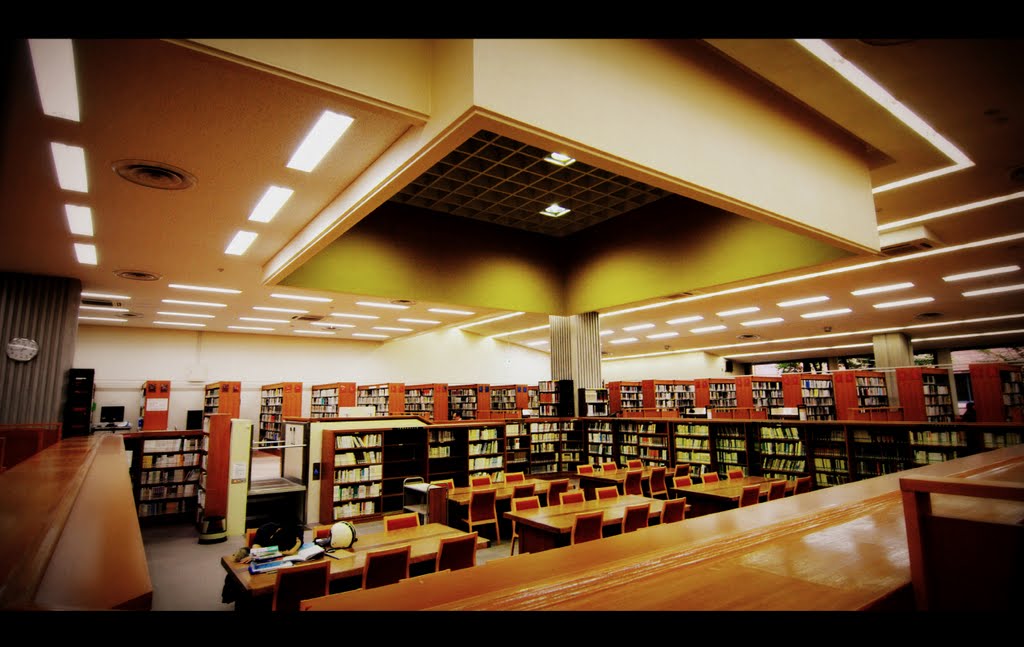 Library of DOSHISHA University by Megumi Matsuura