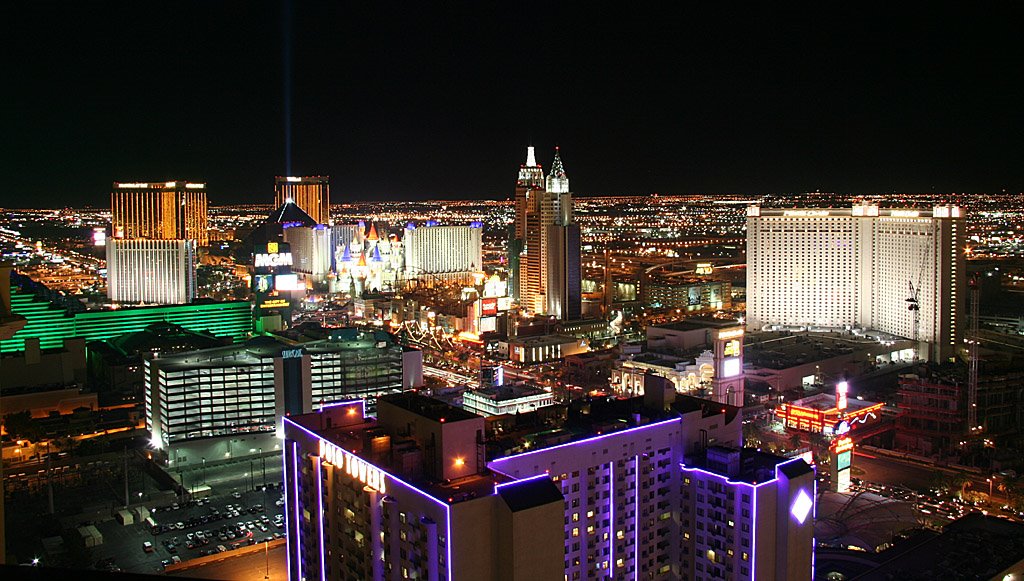 Las Vegas Strip by Frank Hochstenbach