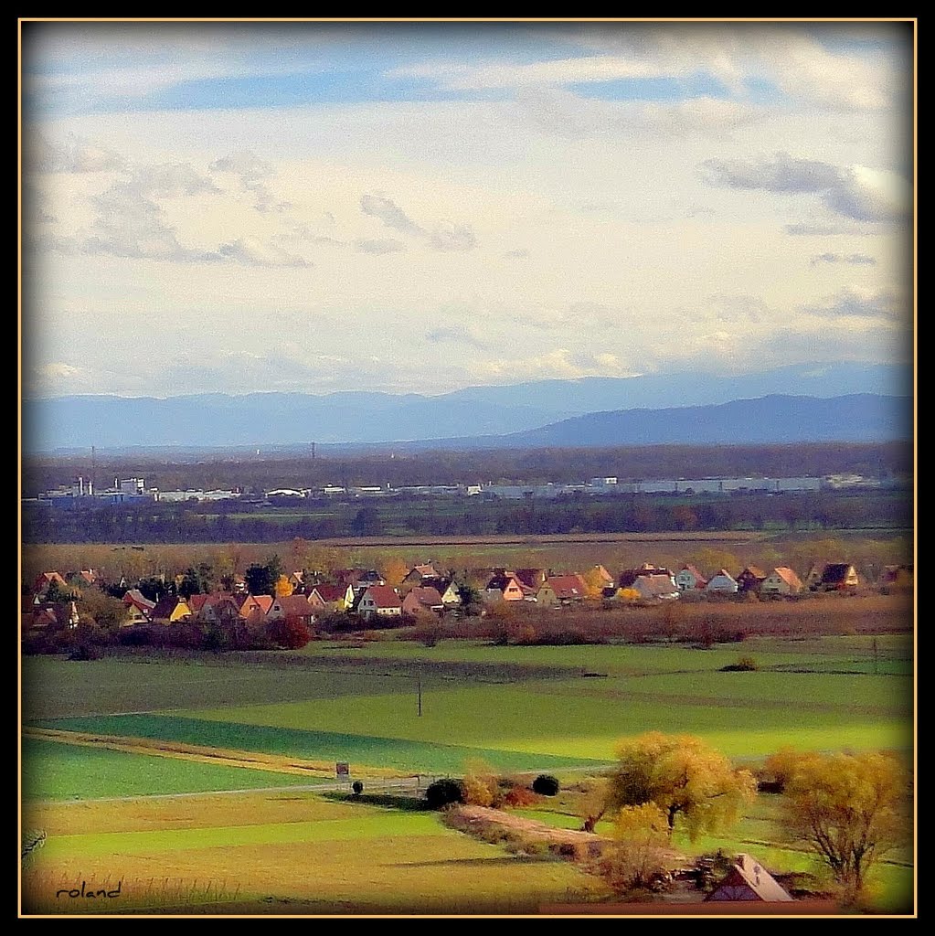 Vue sur Kientzville... by Rol/Photo/Alsace