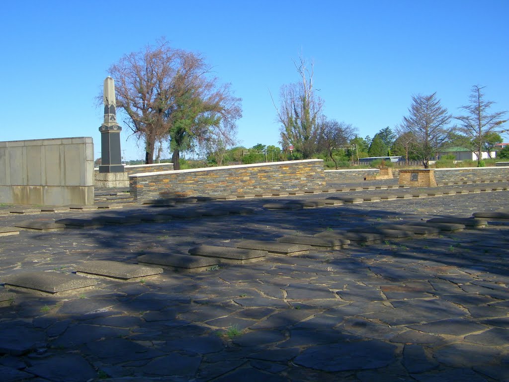 Concentration camp cemetery from the Boer war by mullerh