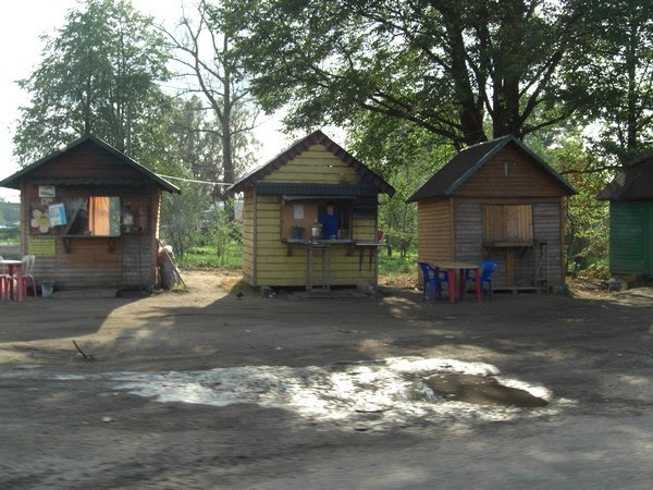 Чайные домики на трассе Москва-Питер. Teahouses on the Moscow-Piter by Zubarkov A.