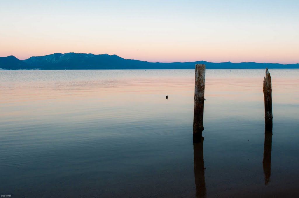 Sunrise in Lake Tahoe by Greg wyatt photograp…