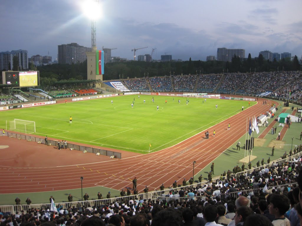 Central Stadium Baku Azerbaijan by Afgan Orujov