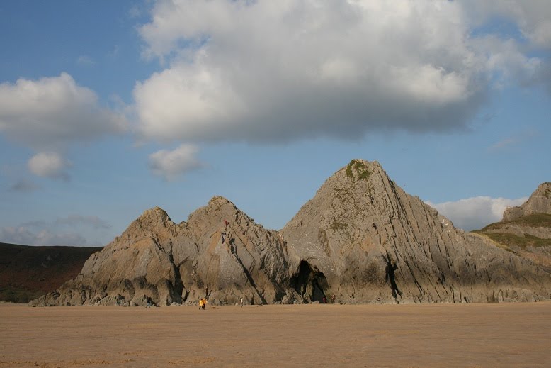 Three Cliffs Bay, West Glamorgan, Wales by roewa