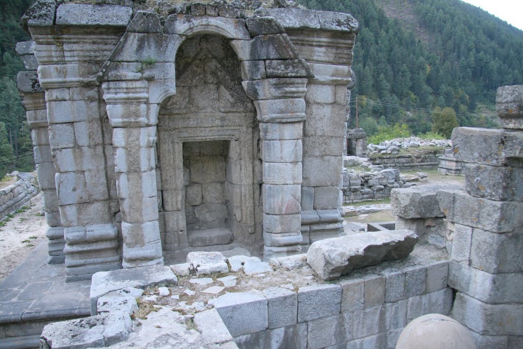 Ruins of Ancient Hindu Temples at Narayan Nag (Narannag) near Wangath by Anthony Maw