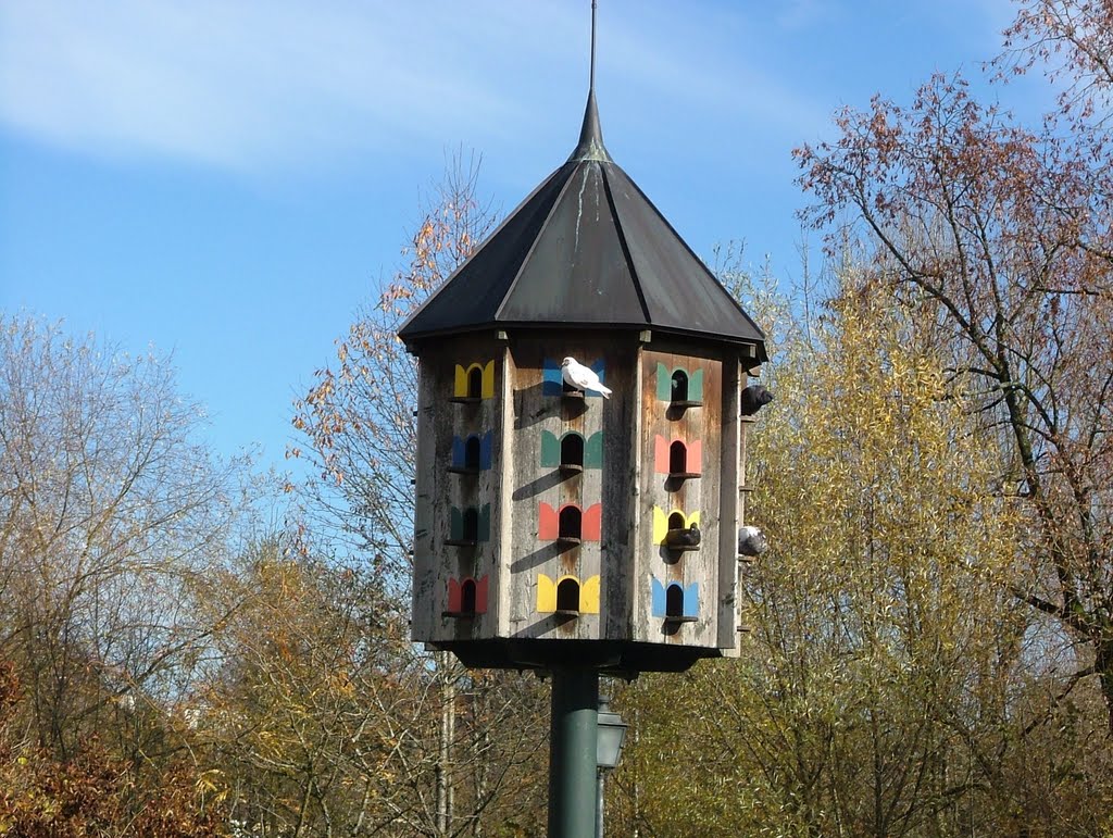 Wangen, bei der Stadtmauer , Taubenhaus , Vogelhaus by Richard Mayer