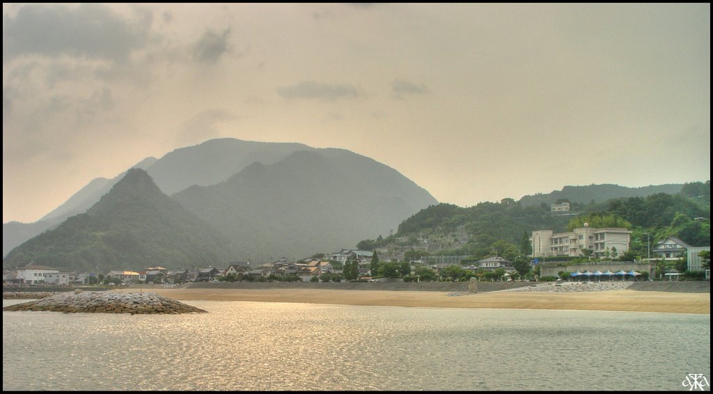 Hills and beach of Futami, near Matsuyama City by ANDRE GARDELLA