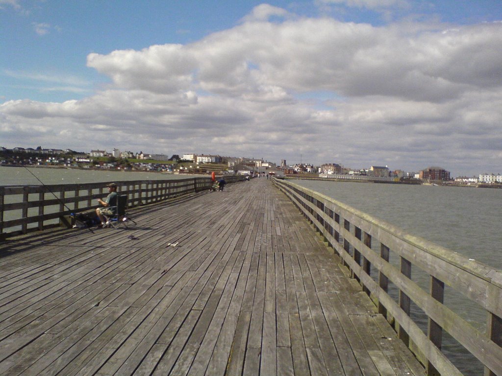 Looking Back Down The Pier by thelard