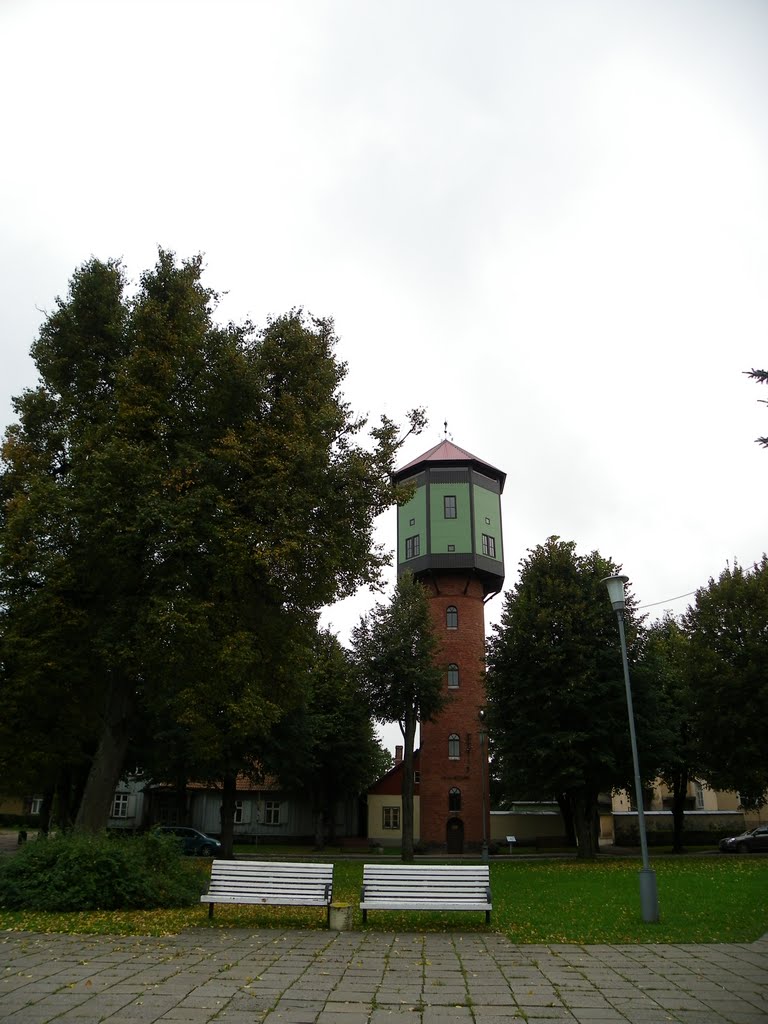 Water Tower, Viljandi, Estonia by orientmystique