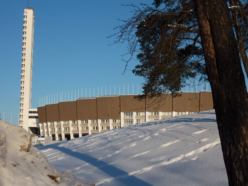 Olympisch stadion Helsinki by EdmundMonster