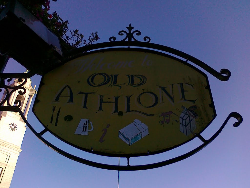 Old Athlone Sign by Daciuk