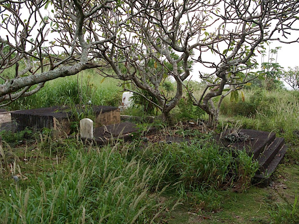 1862 Cemetary at St. Joseph Church, Kaupo, East Maui by Alison Rintoul