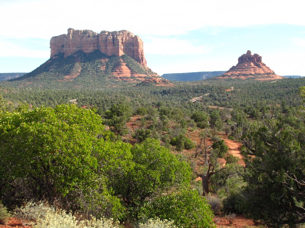 Courthouse Butte & Bell Rock by Chris Sanfino