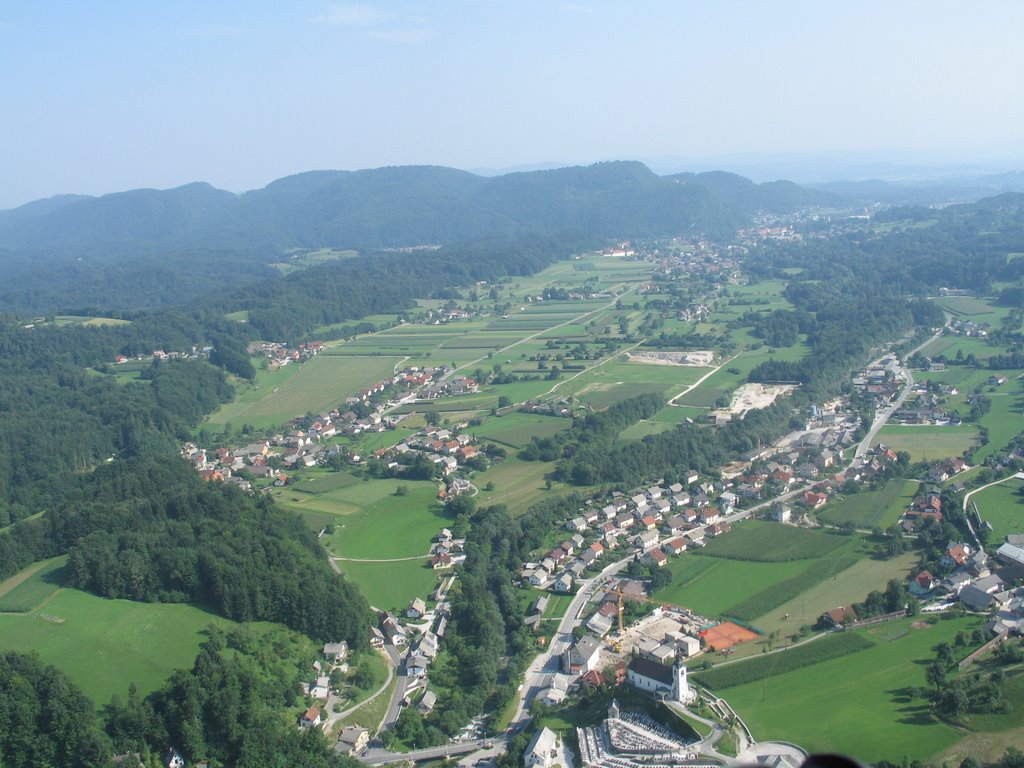 Godič From Air by Ziga Dolinsek