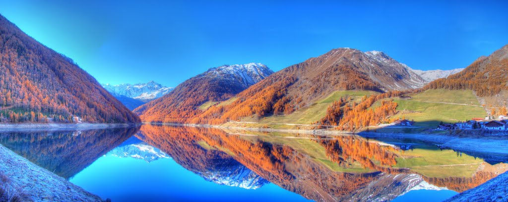 Vernagt Stausee-Panorama / panorama view of lake Vernagt / Lago di Vernago by Veitinger