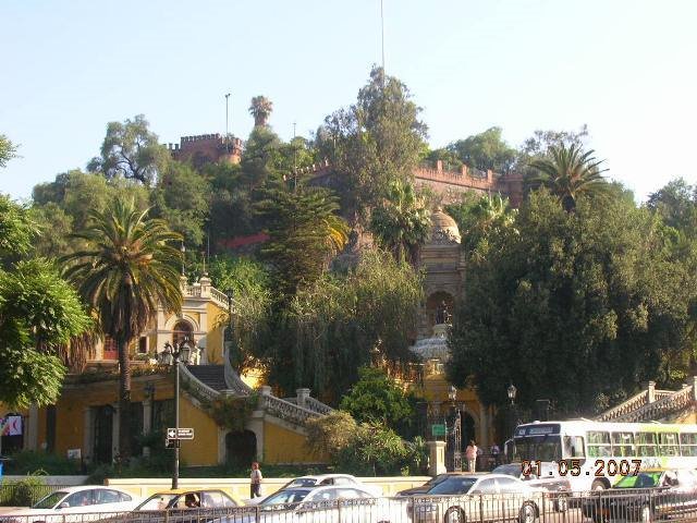 Cerro Santa Lucia, Santiago by Javier Mardones C.