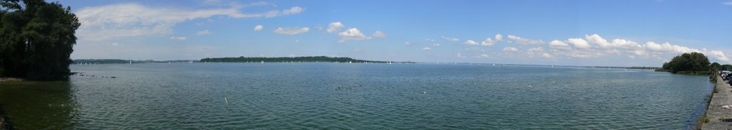 Chiemsee panorama by Ján Melicher