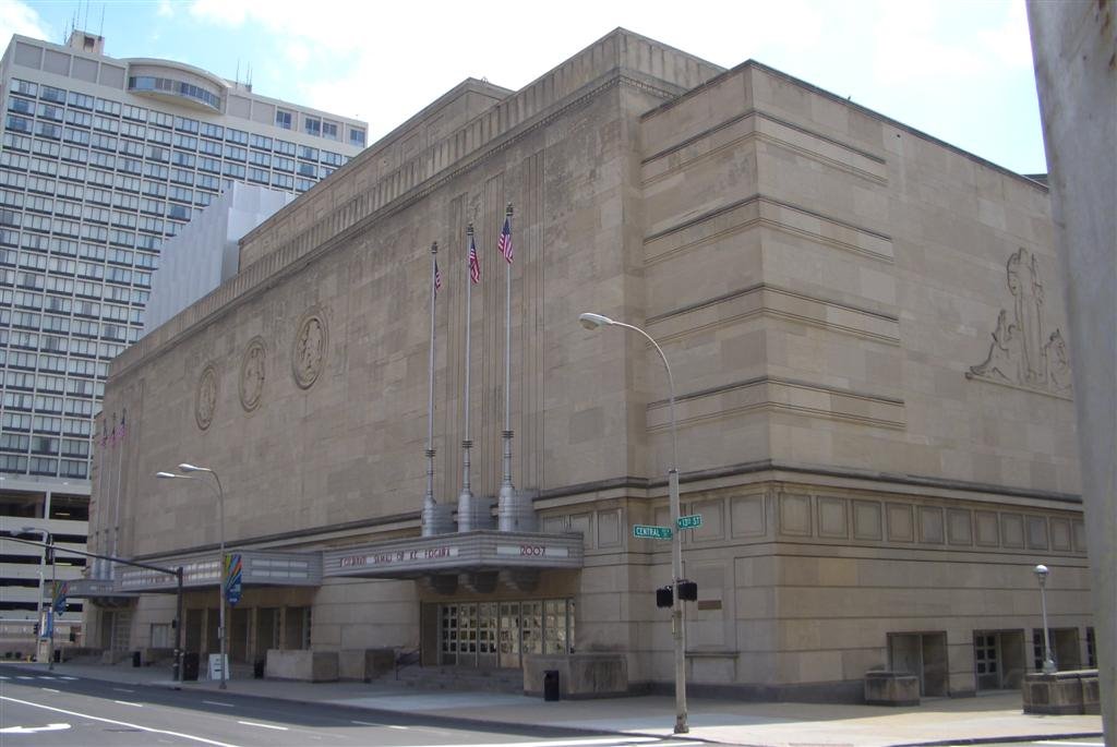 Municipal Auditorium, front/north side, Kansas City, MO by marnox1