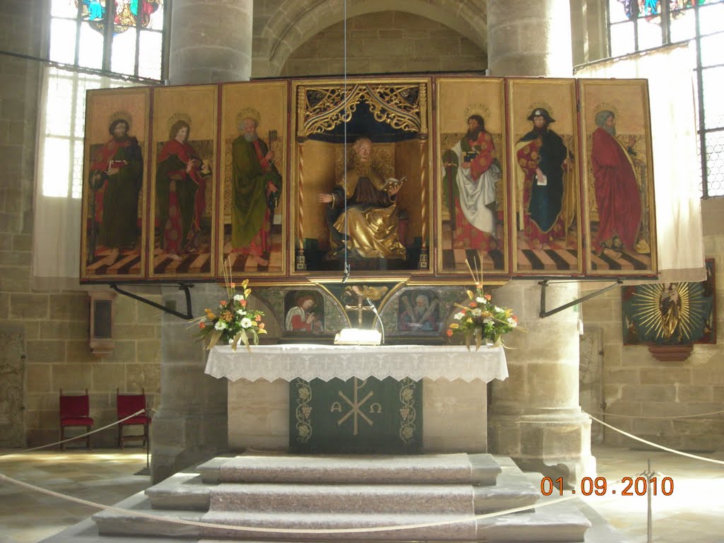 Altar Andreaskirche by Hermine Granger