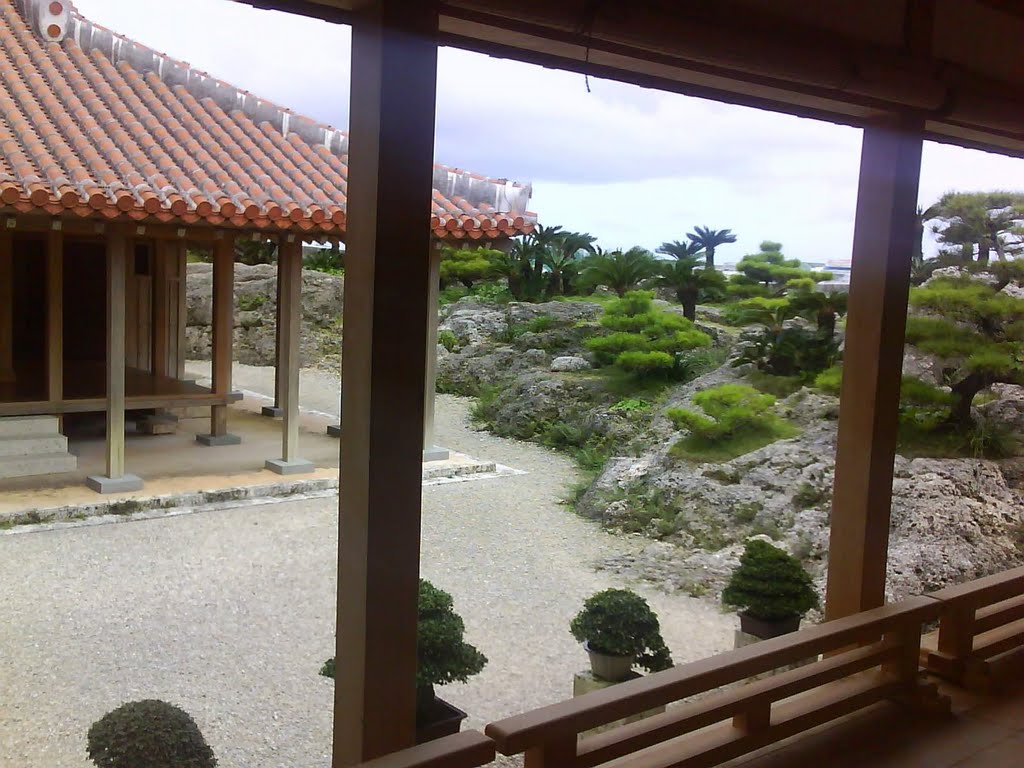 Okinawa Japan, Naha castle by W-TV