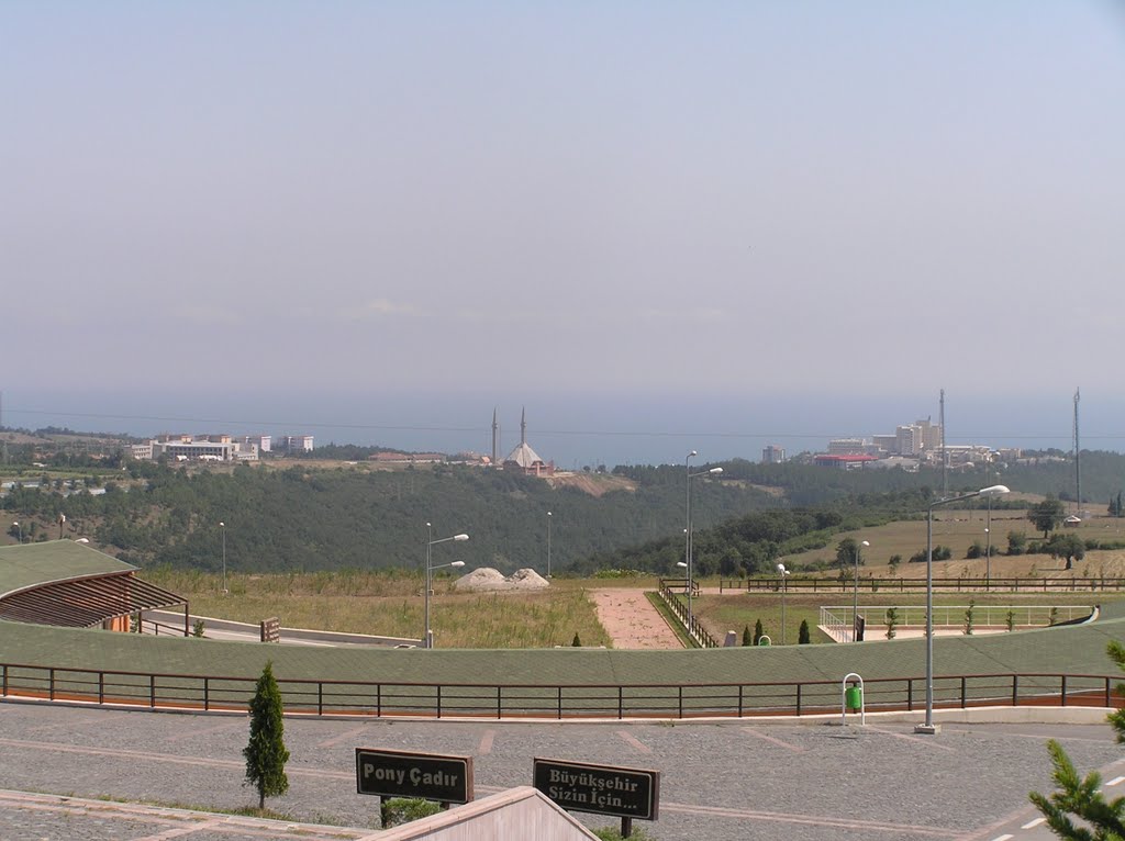 Atlıspor tesislerinden OMÜ camii ve tesisleri by binbasinayman