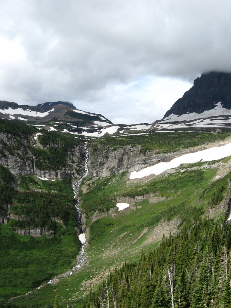 Below Logan Pass, Glacier NP by McSky